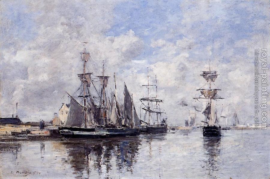 Eugene Boudin : The Port of Deauville II Eugene Boudin : The Port of Deauville II